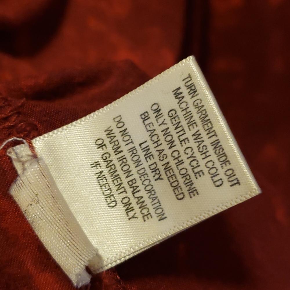 Deep Red Studded Tunic - Picture 6 of 10